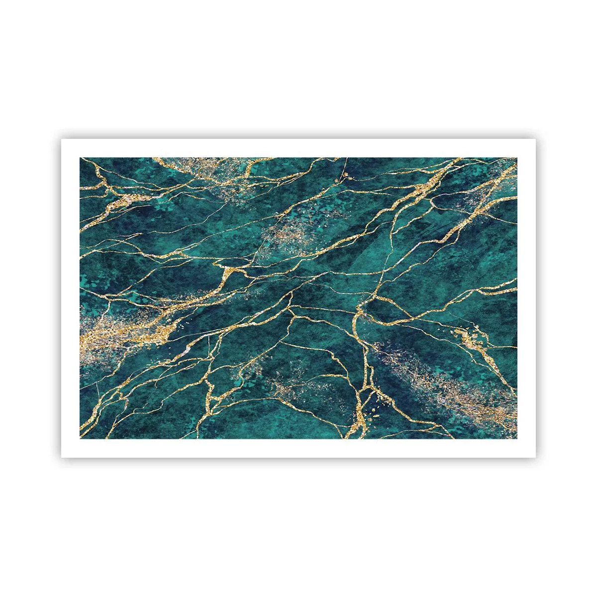 Pôster - Veia dourada - 91x61 cm