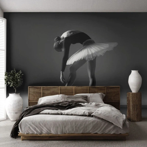 Papel de Parede Autocolante Deluxe Sticker - Bella balerina - Bailarina, Balé, Dança - 100x70 cm