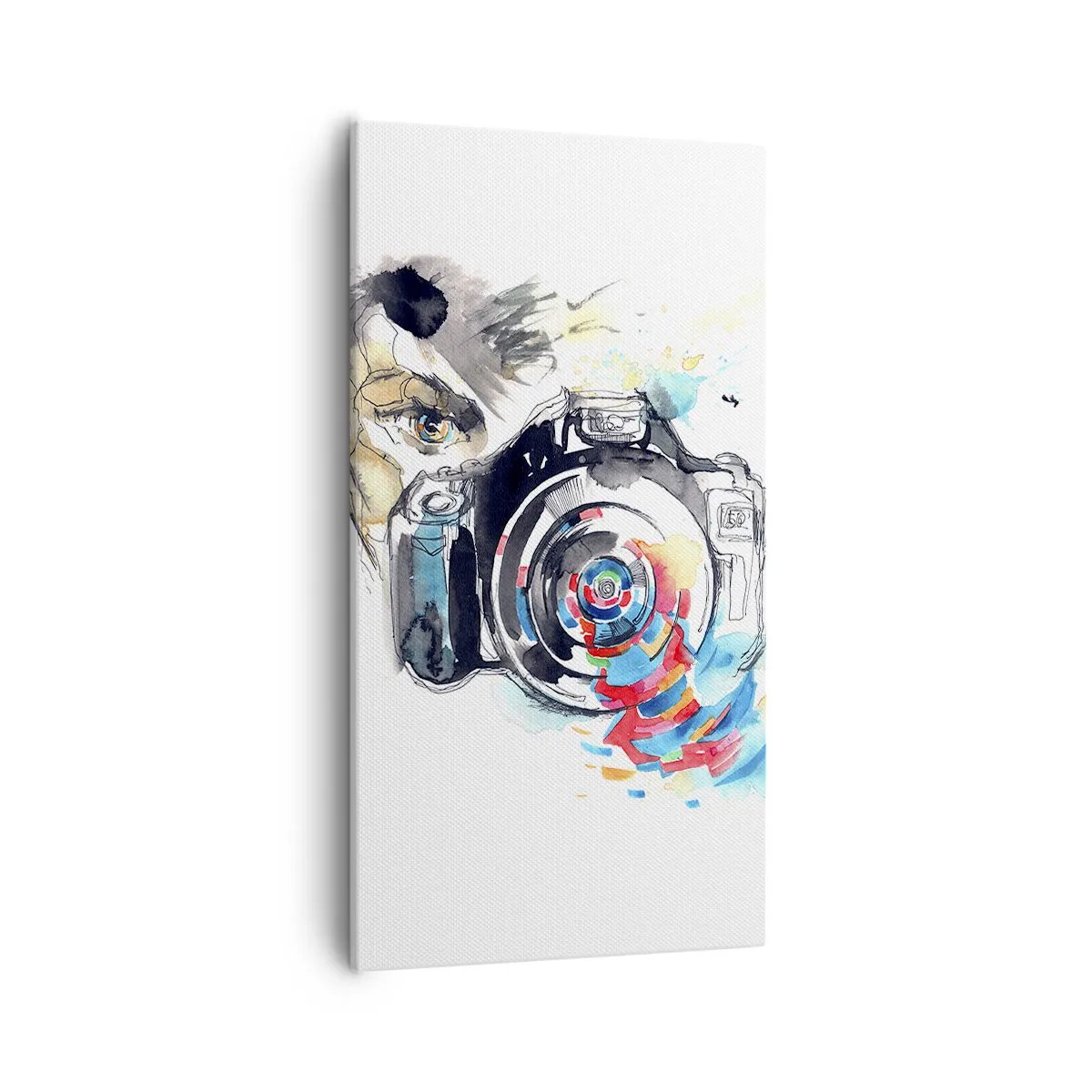 Quadro em tela - No olho da lente - 55x100 cm