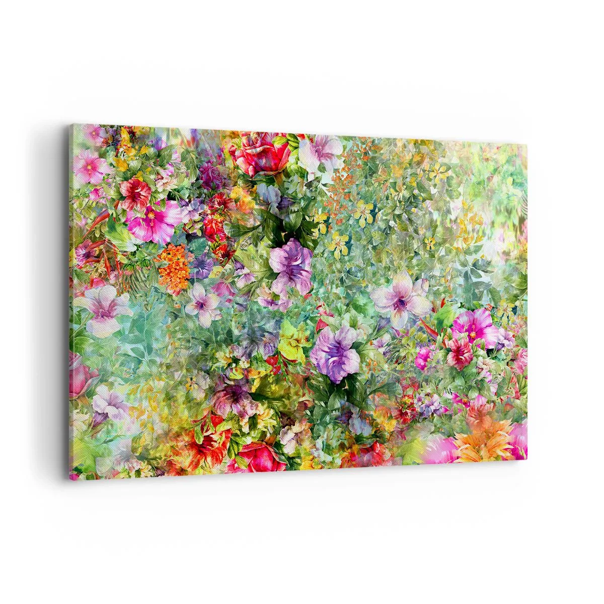 Quadro em tela - Nas flores para a perdição - 120x80 cm