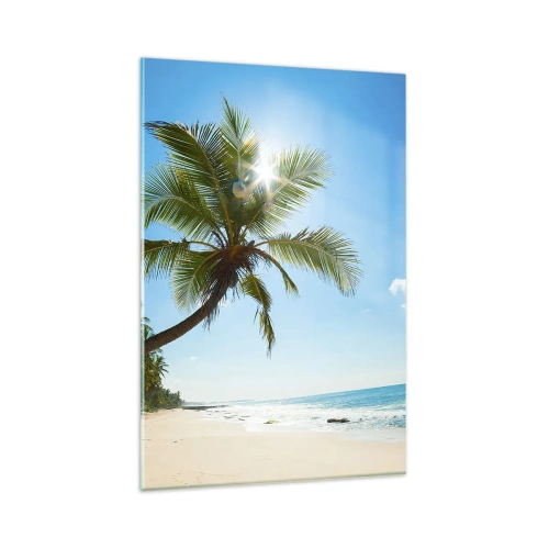 Quadro em vidro - Não mostre a ninguém - 80x120 cm