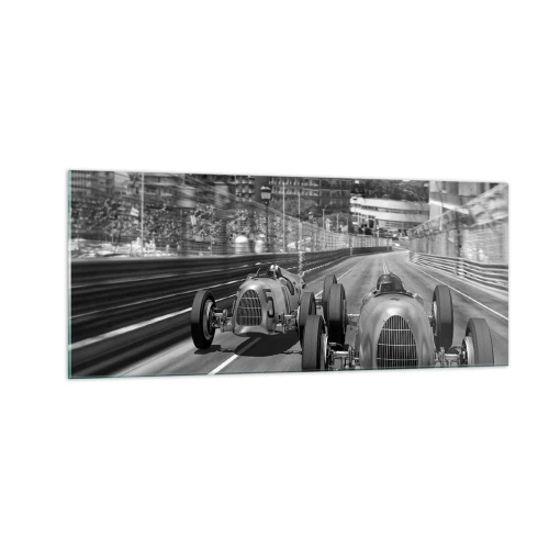 Quadro em vidro - Era uma vez em Monte Carlo - 100x40 cm