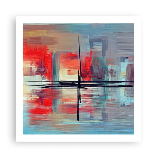 Pôster - Uma paisagem numa dimensão desconhecida - 60x60 cm
