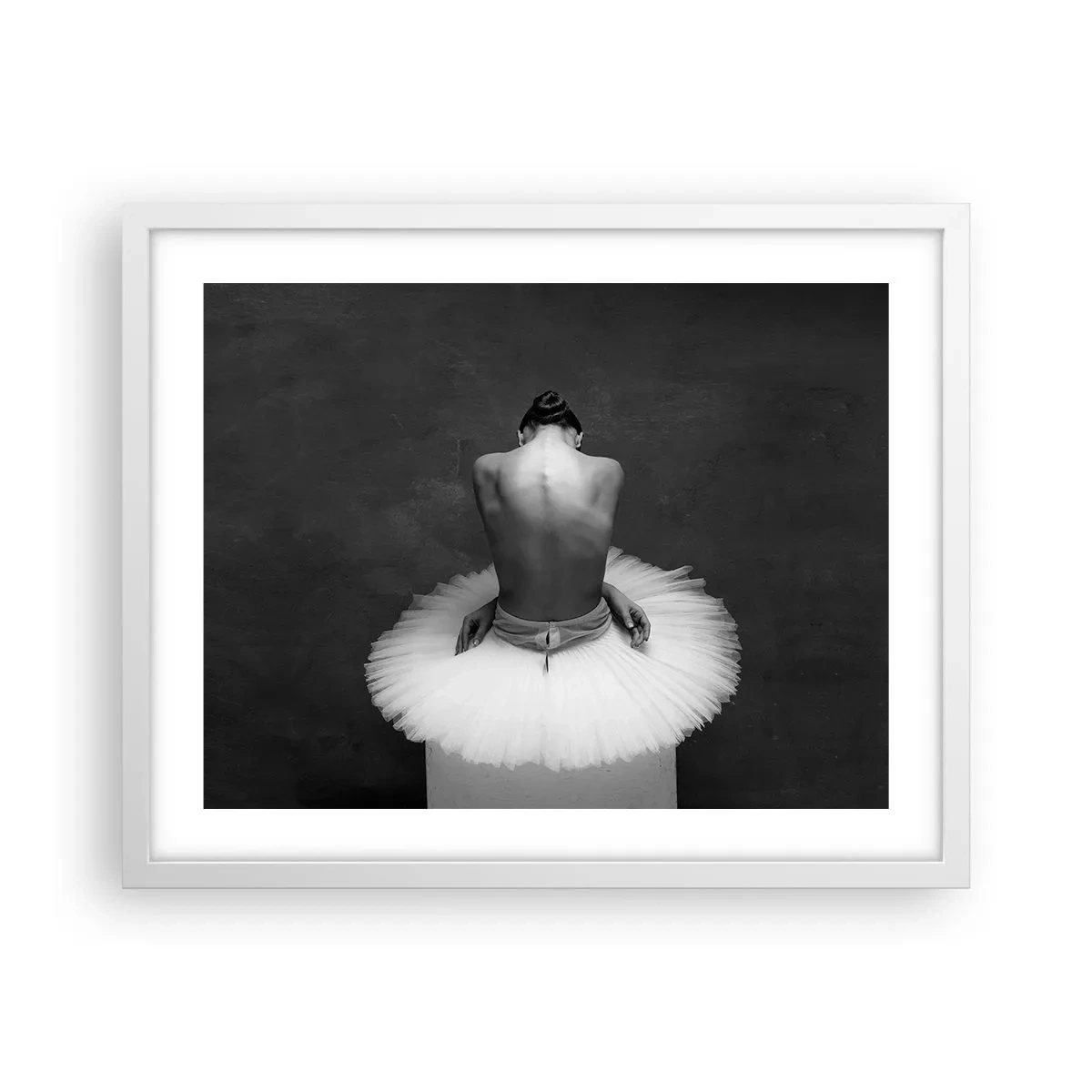 Pôster em moldura branca - Está a florescer - 50x40 cm