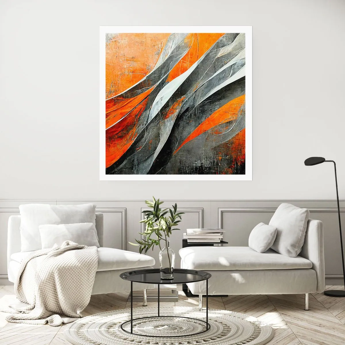 Pôster - Calor e frio - 50x50 cm