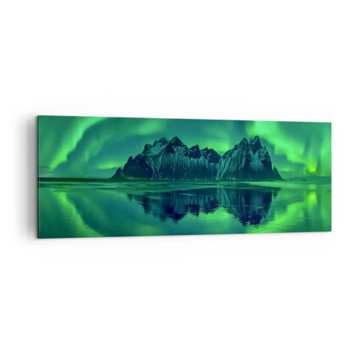 Quadro em tela - Nos braços da aurora - 140x50 cm