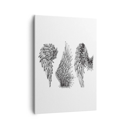 Quadro em tela - Você também pode se tornar um anjo - 50x70 cm