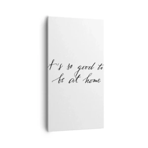 Quadro em tela - Toda a verdade - 55x100 cm