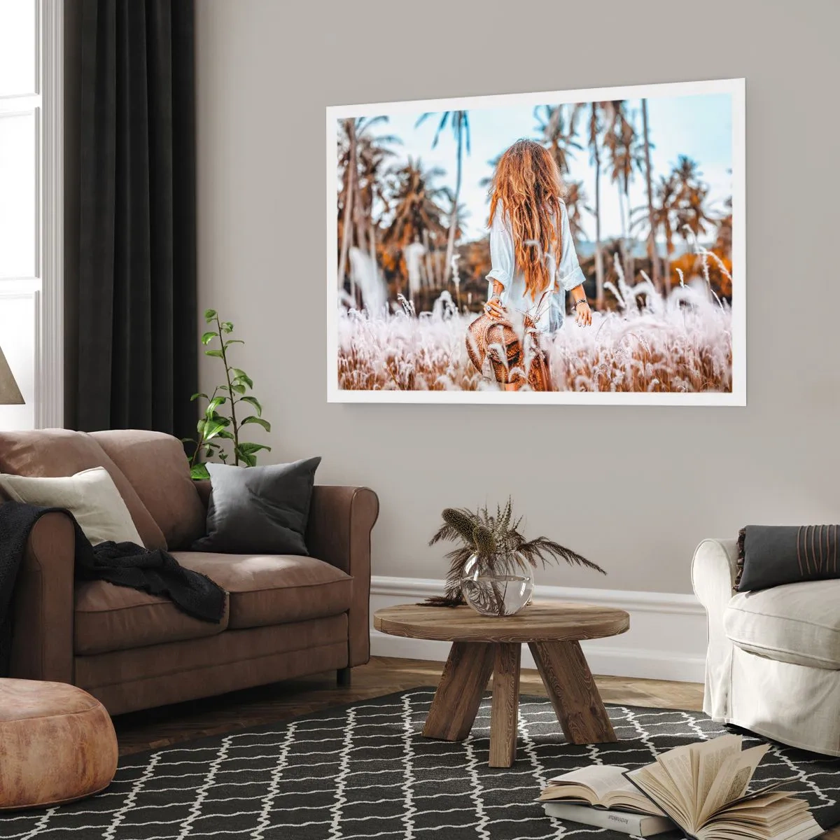 Pôster - Nascida da maciez da relva - 100x70 cm