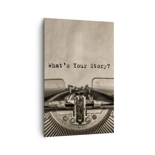 Quadro em tela - Conta-me - 80x120 cm