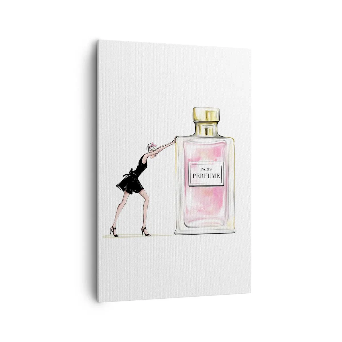 Quadro em tela - A essência da feminilidade - 80x120 cm