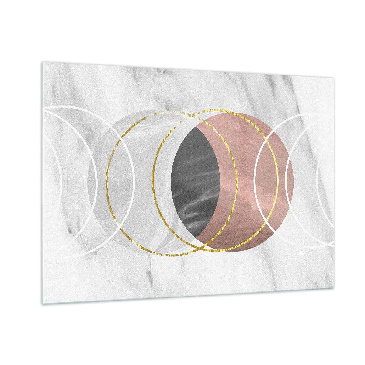 Quadro em vidro - Música das esferas - 100x70 cm