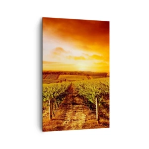 Quadro em tela - Delicadamente frutado com um toque de sol - 80x120 cm