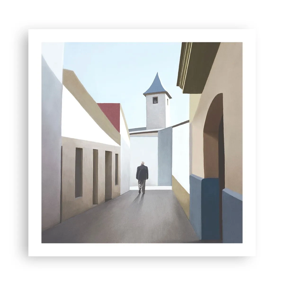 Pôster - Um passeio ensolarado - 60x60 cm