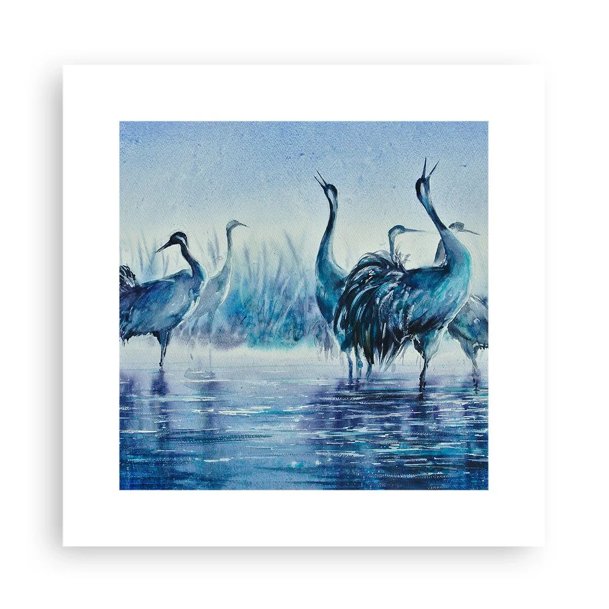 Pôster - Reunião matinal - 30x30 cm