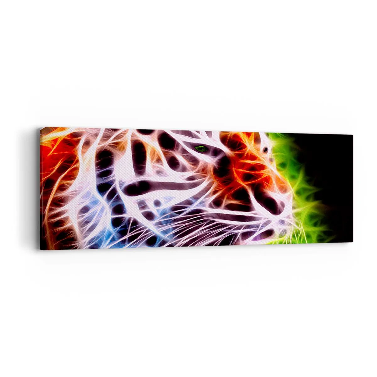 Quadro em tela - Aura perigosa - 90x30 cm