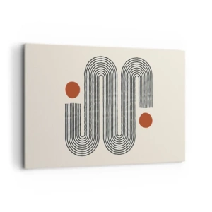 Quadro em tela - Do início ao fim - 120x80 cm