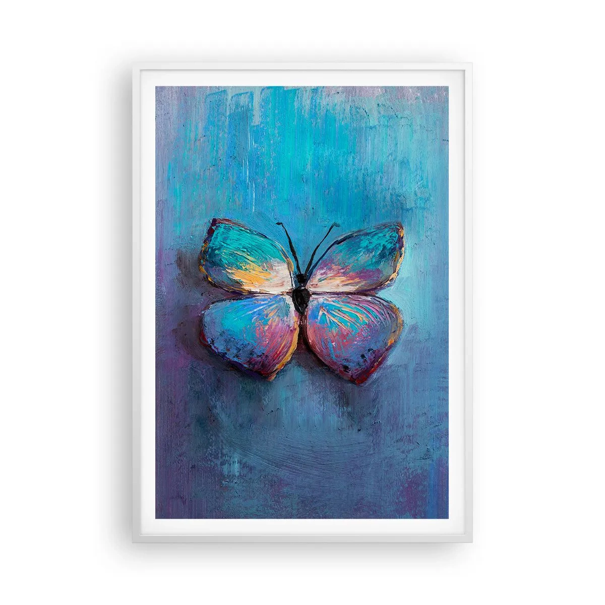 Pôster em moldura branca - Em toda a sua glória - 70x100 cm