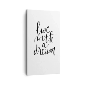 Quadro em tela - Of course - 45x80 cm