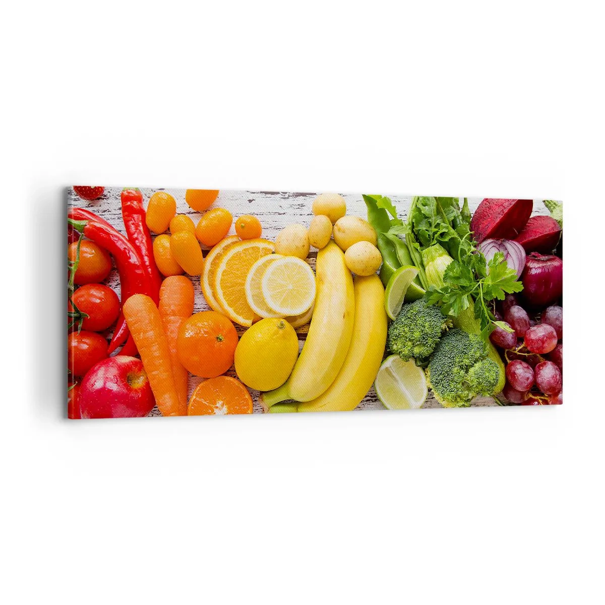 Quadro em tela - Não é suficiente? - 100x40 cm