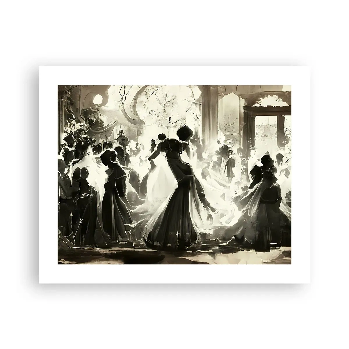 Pôster - O grande baile de máscaras - 50x40 cm