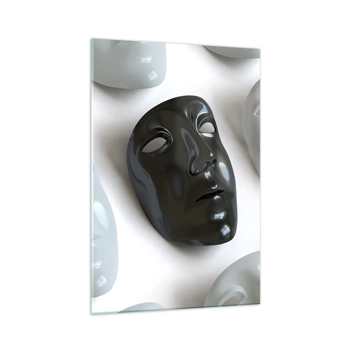 Quadro em vidro - Como se destacar? - 70x100 cm