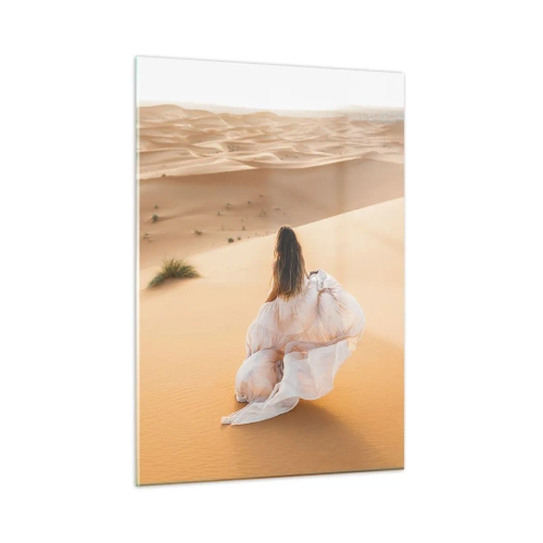 Quadro em vidro - Fuga para a liberdade - 50x70 cm