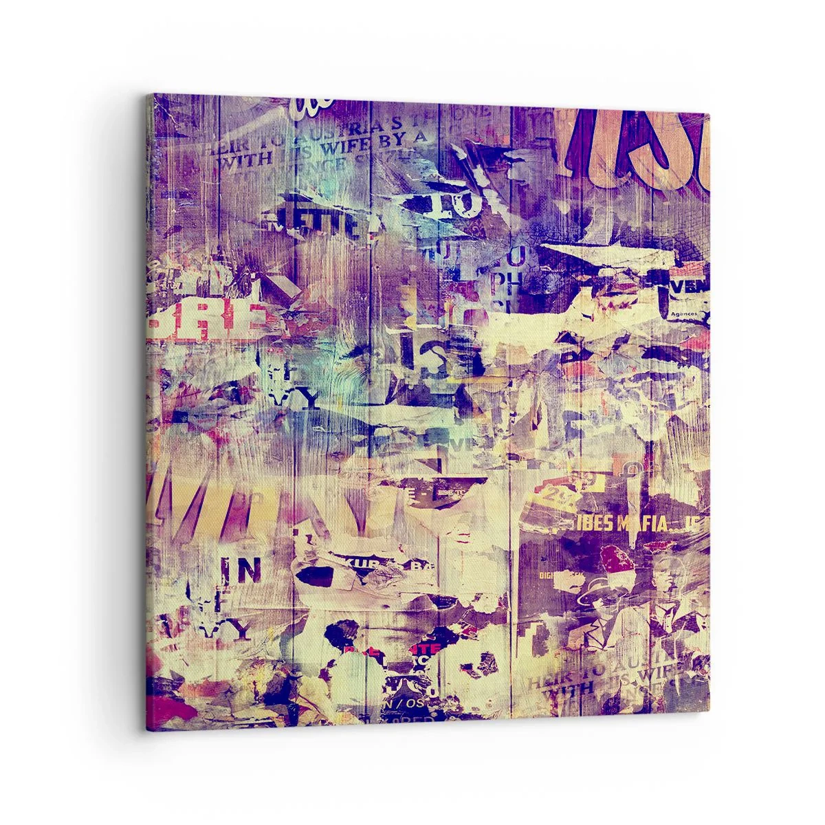 Quadro em tela - E isso é tudo o que resta - 50x50 cm