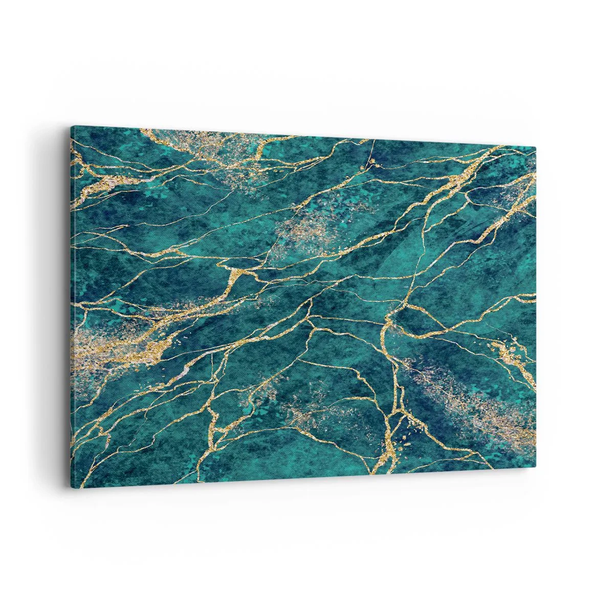 Quadro em tela - Veia dourada - 100x70 cm