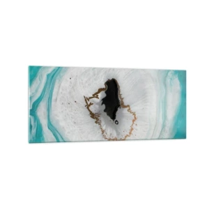 Quadro em vidro - Penetrar no interior - 120x50 cm