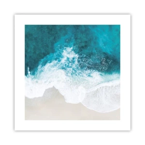 Pôster - Carícia natural - 40x40 cm