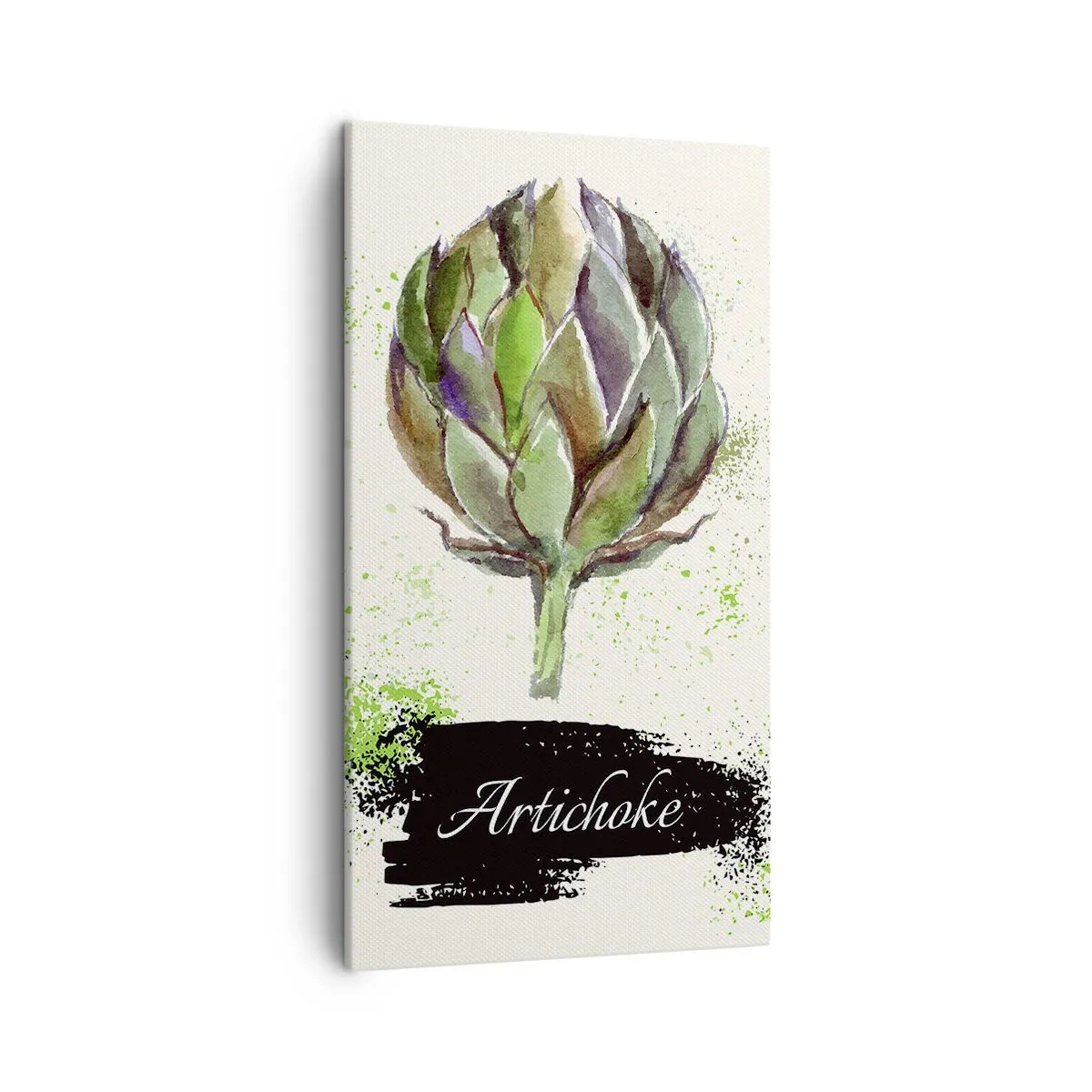 Quadro em tela - Viva os vegetais! - 45x80 cm