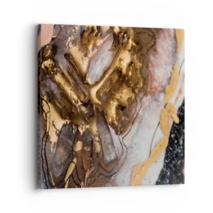 Quadro em tela - O elemento terra - 30x30 cm