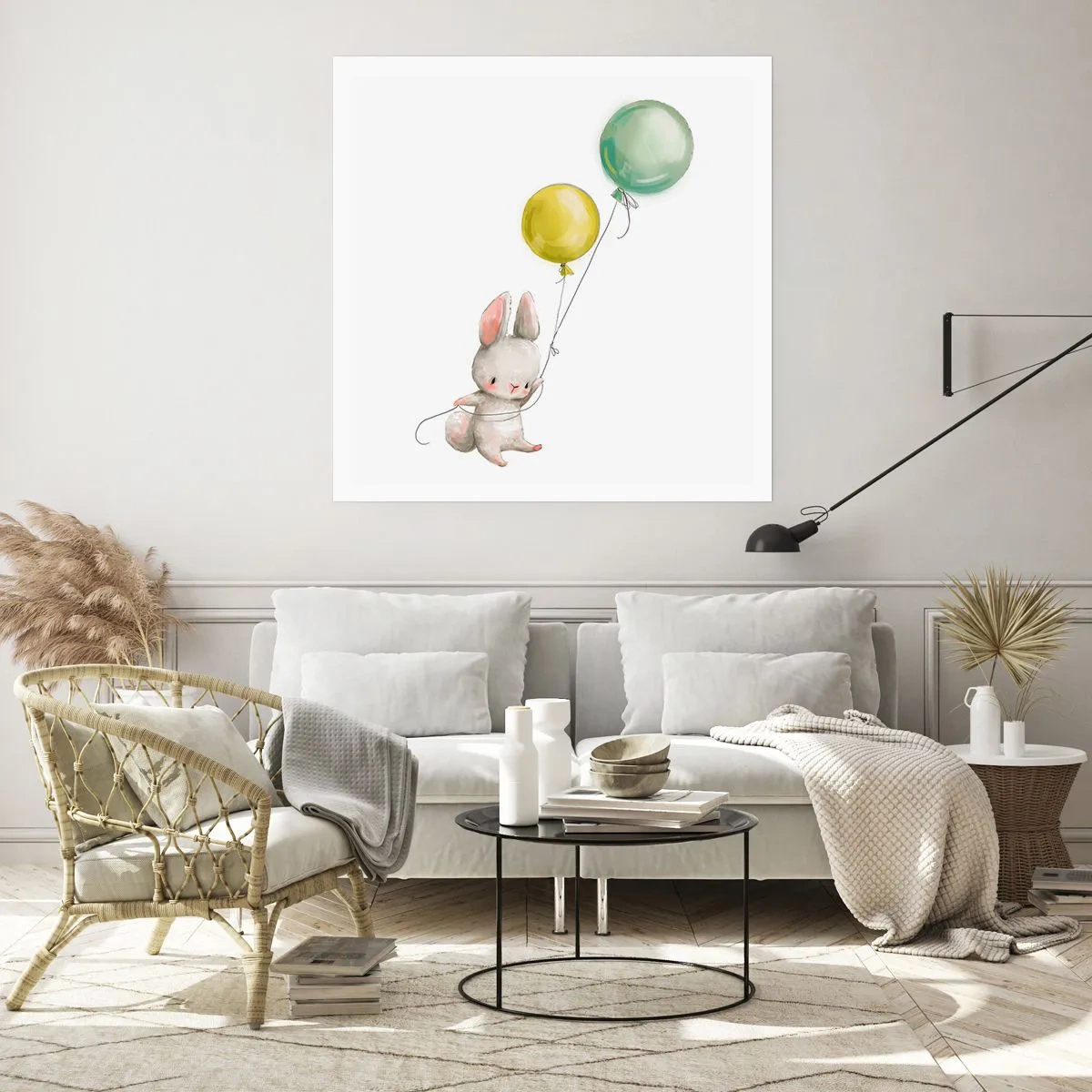 Pôster - Também quero voar! - 40x40 cm