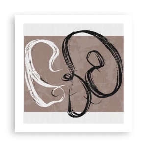 Pôster - Composição – a busca pela plenitude - 50x50 cm