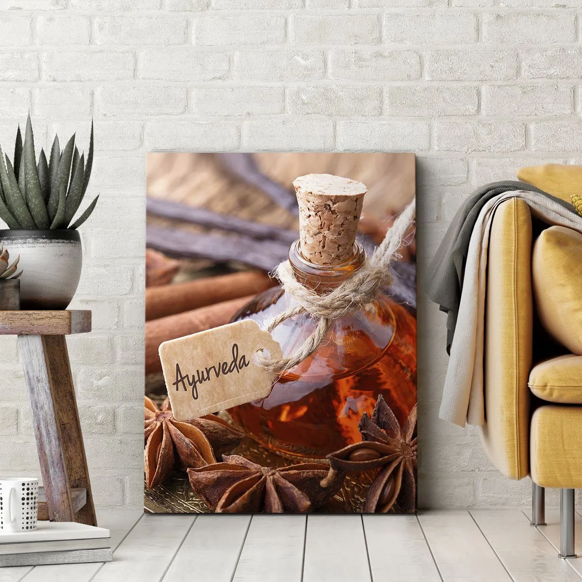 Quadro em tela - Rumo à unidade do corpo e do espírito - 70x100 cm