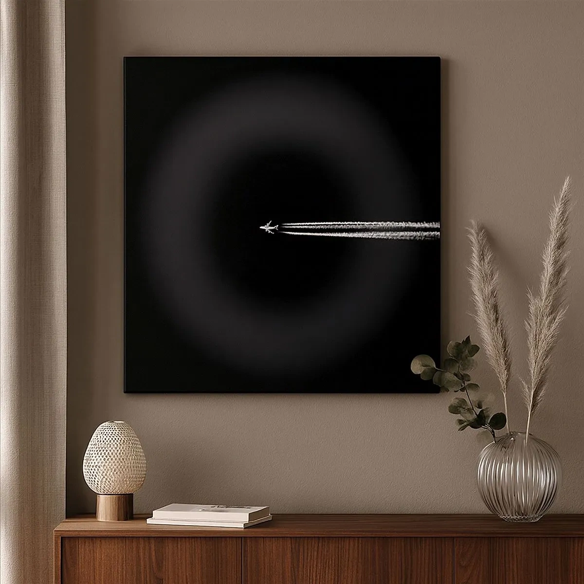 Quadro em tela - Em outra dimensão - 30x30 cm