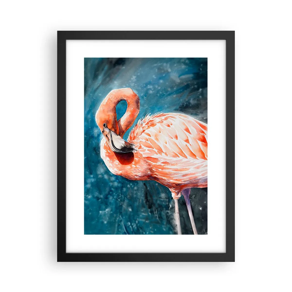 Pôster com moldura preta - Decorativo por natureza - 30x40 cm