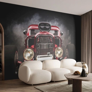 Papel de Parede Premium Sand - Velozes e bonitos - Automotivo, Carro, Esporte - 100x70 cm