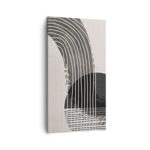 Quadro em tela - Ida e volta - 45x80 cm