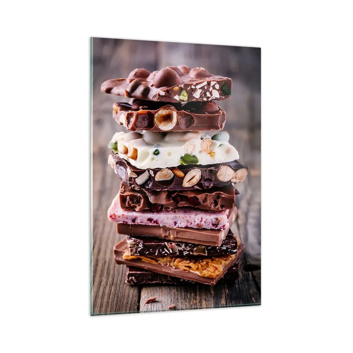 Quadro em vidro - Uma perspetiva encantadora - 80x120 cm