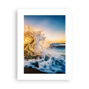 Pôster - Diversão na areia - 30x40 cm