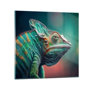 Quadro em vidro - Estás a ver-me? Isso não é bom… - 40x40 cm