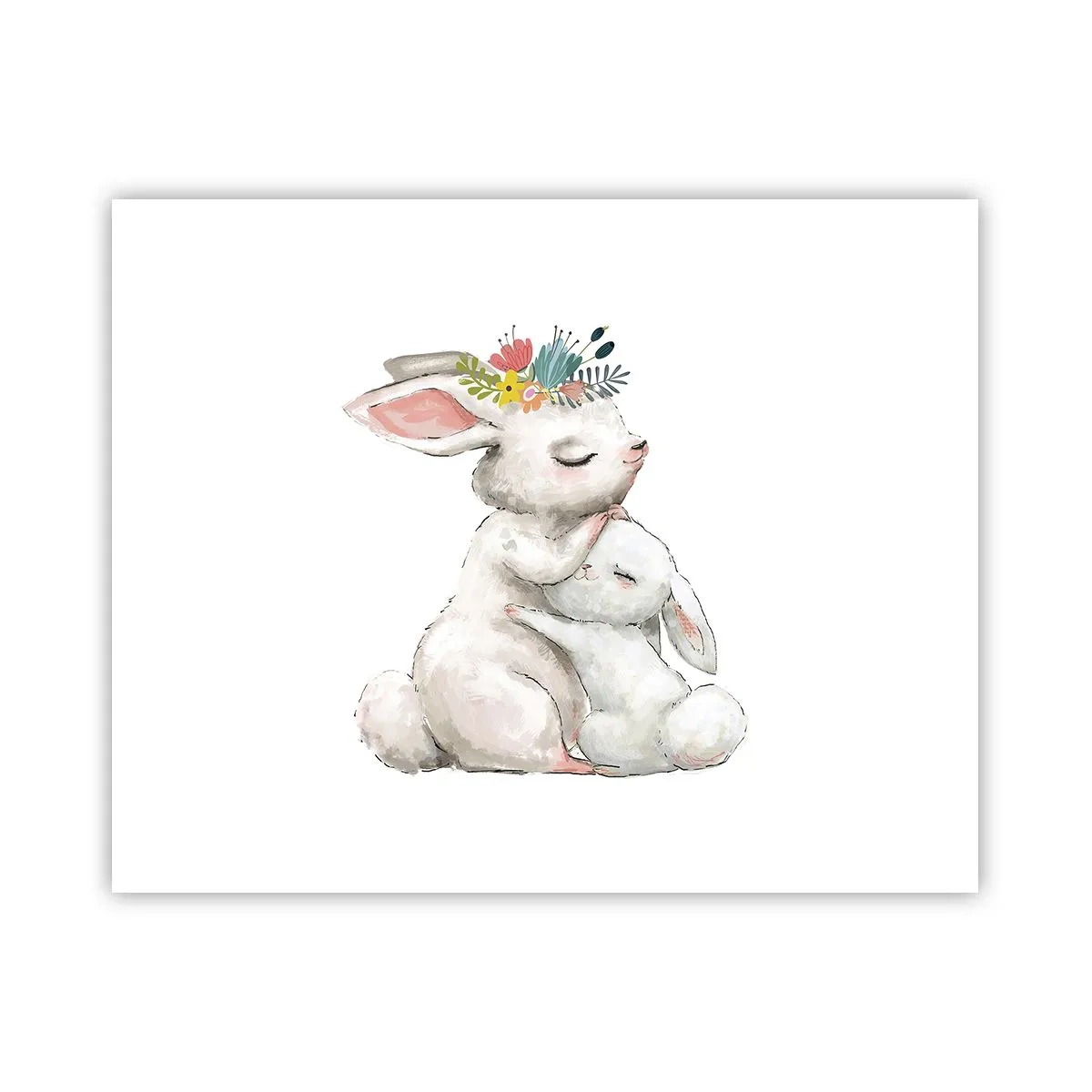 Pôster - Nada melhor do que amor de mãe - 50x40 cm