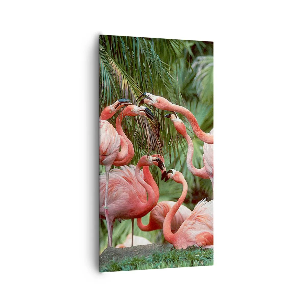 Quadro em tela - Fofocas da tarde - 65x120 cm