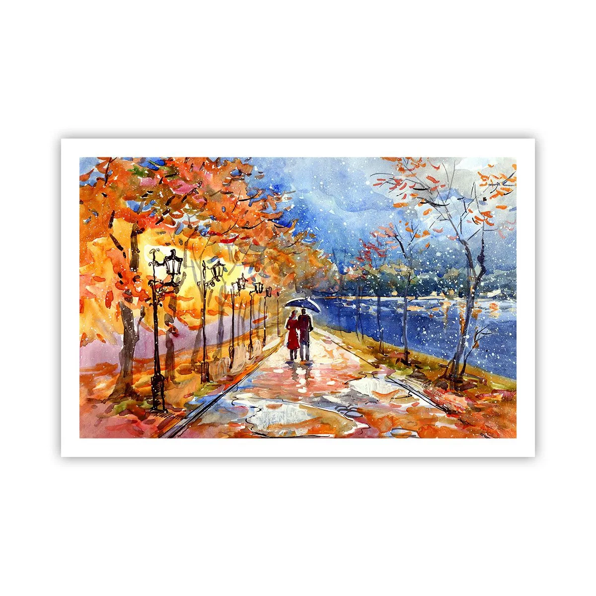 Pôster - Juntos até ao limite do tempo - 91x61 cm