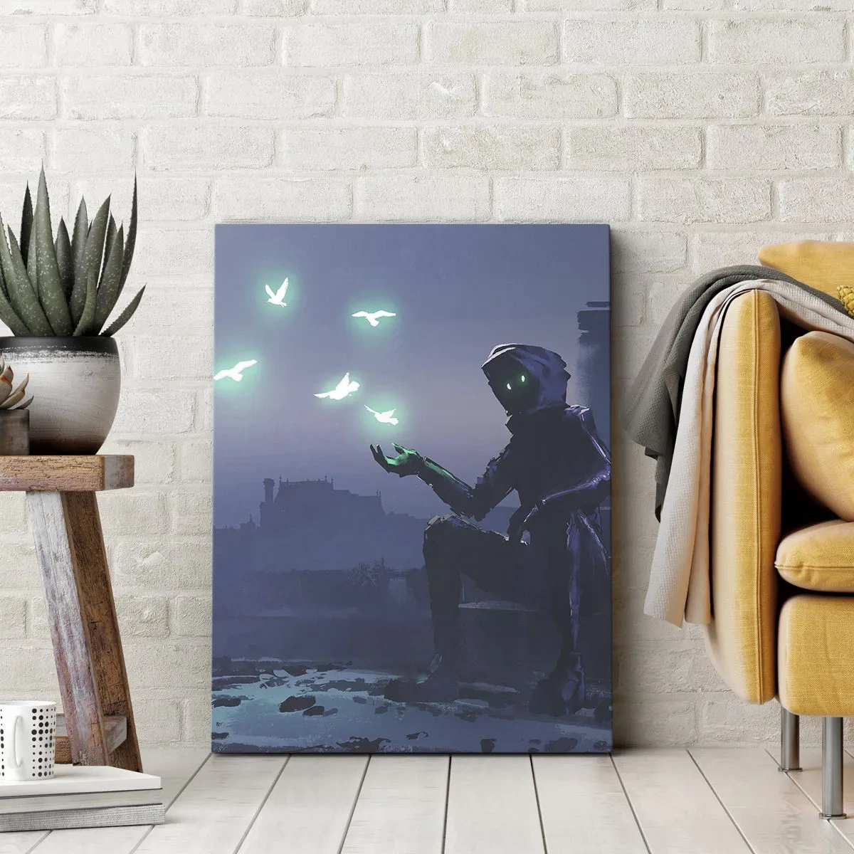 Quadro em tela - A vida vai voltar - 80x120 cm