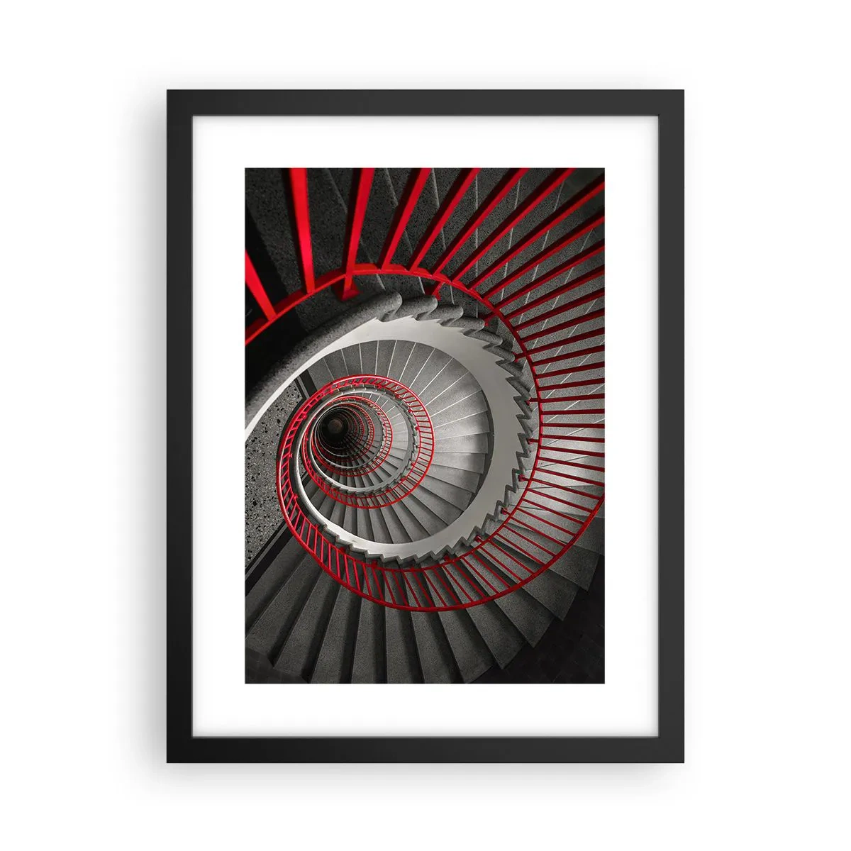 Pôster com moldura preta - Diversão de arquitetura - 30x40 cm