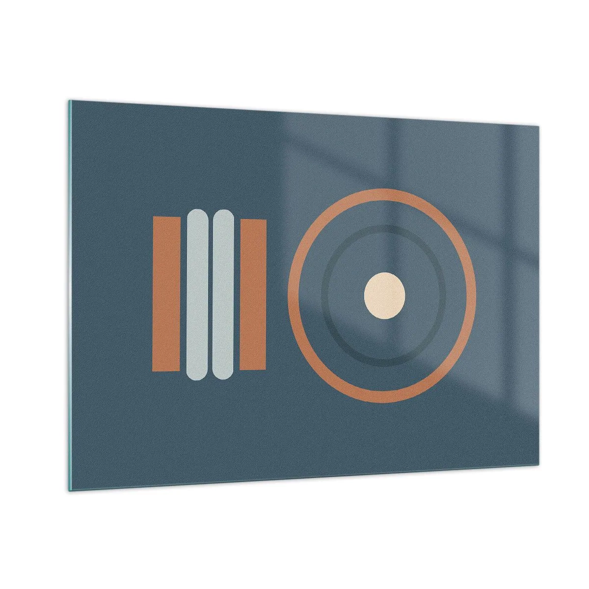 Quadro em vidro - A essência da questão - 100x70 cm