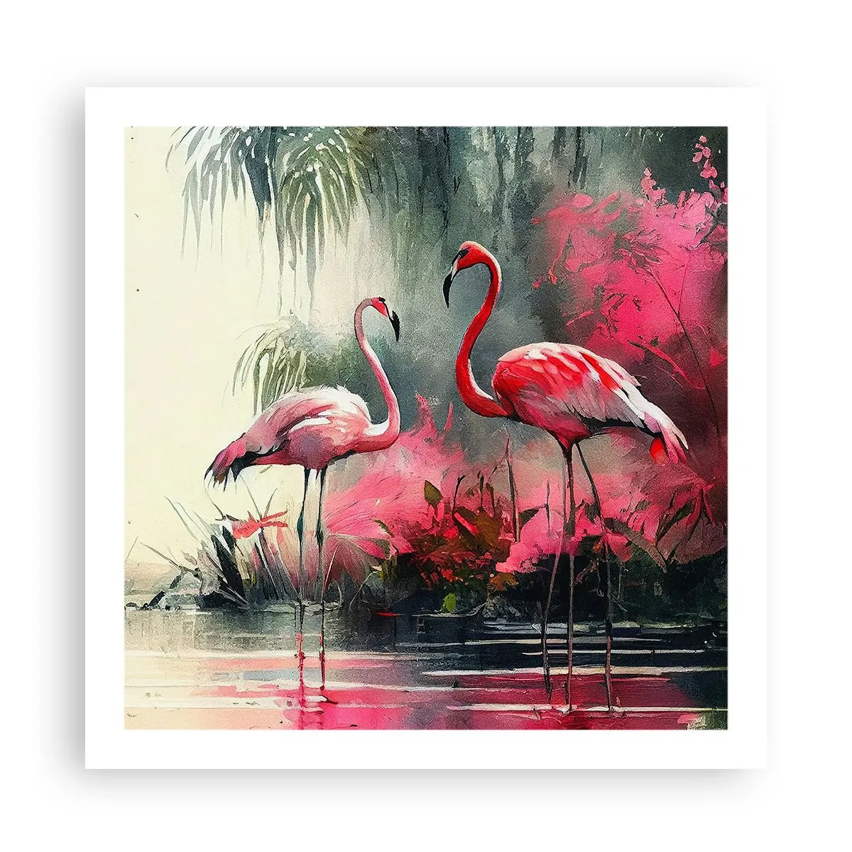 Pôster - Uma lição de graça natural - 60x60 cm